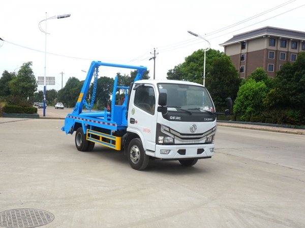 國六多利卡D6 福瑞卡F6擺臂式垃圾車